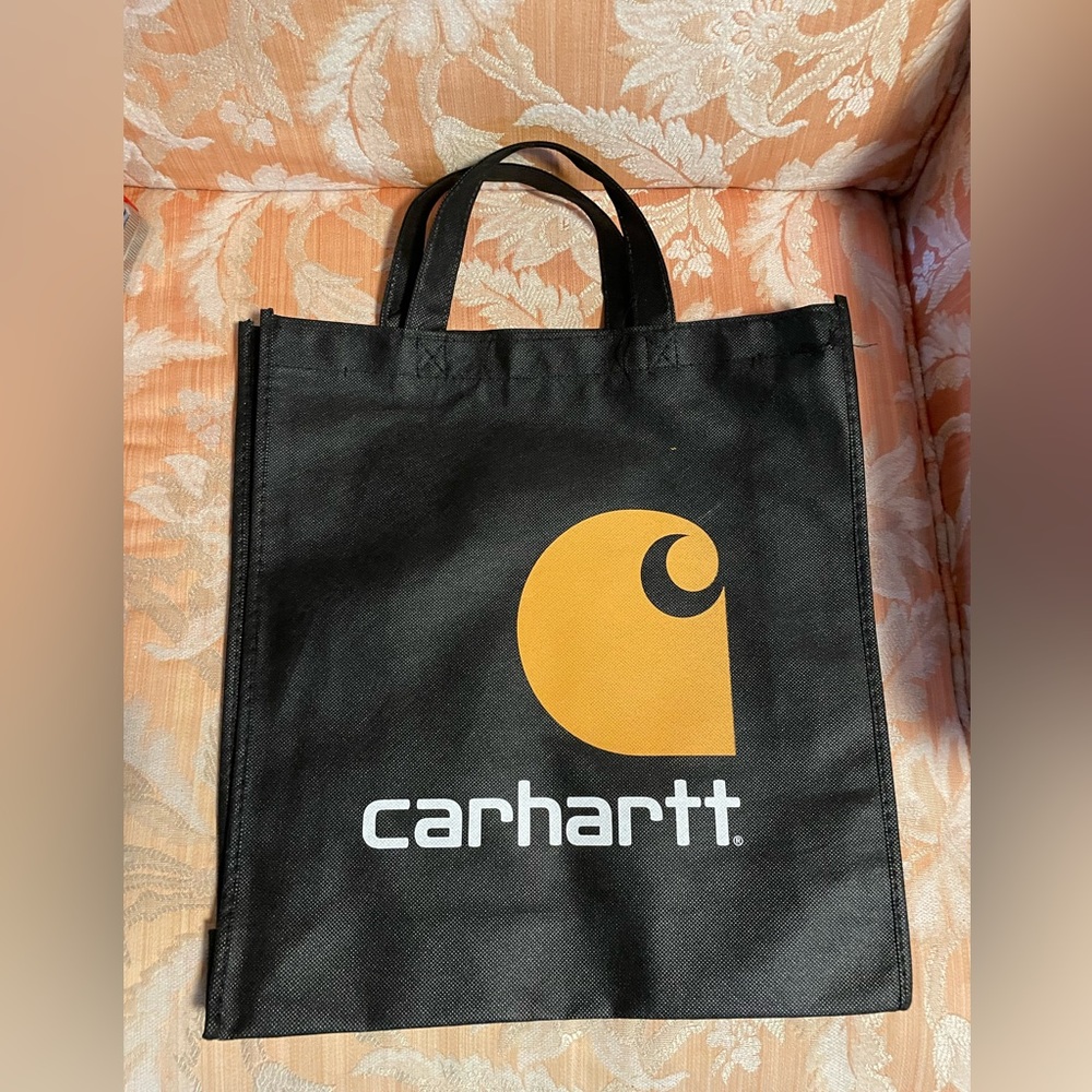 🍁 Carhartt Tote Brand New No Tags W 13 3/4” L 15” 100% Polyester 🍁